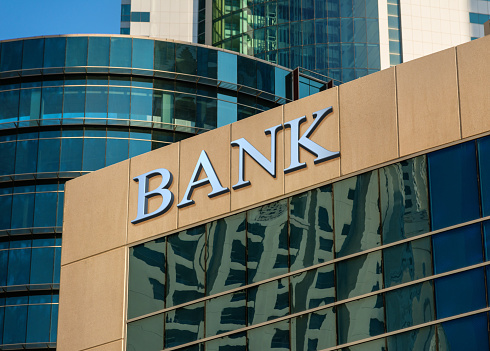 Generic image of a bank