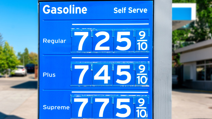 An energy super shock means high gasoline prices.